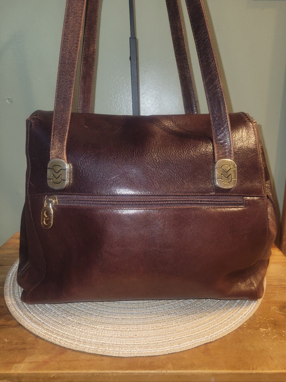 Marino Orlandi Italian leather shoulder bag Vintage - Picture 3 of 9